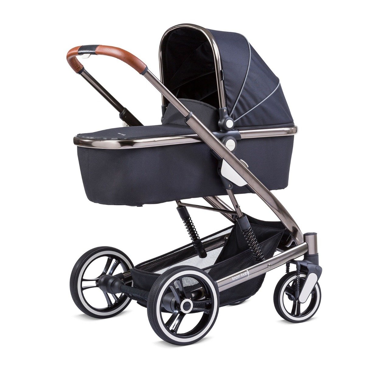 Carucior 2 in 1 premium combi zoomix knoor, negru