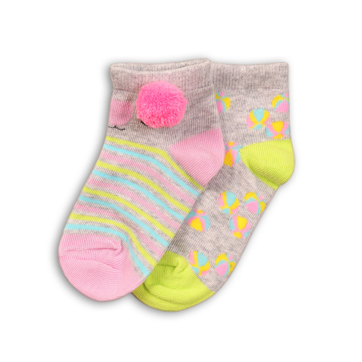 set sosete colorate minoti animal, 2 perechi