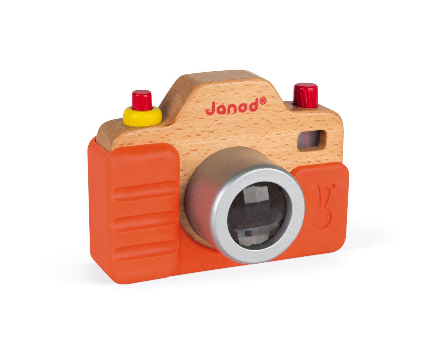 Aparat foto din lemn cu sunete Janod