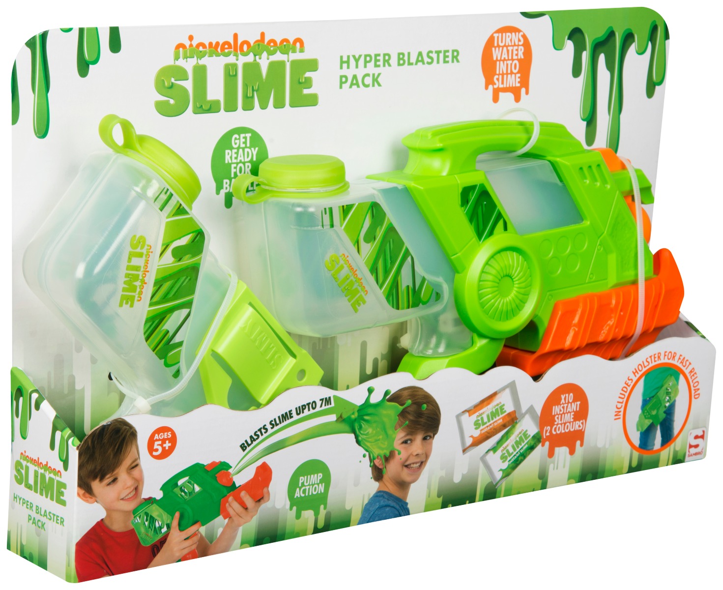 Arma slime blaster nickelodeon slm-3289