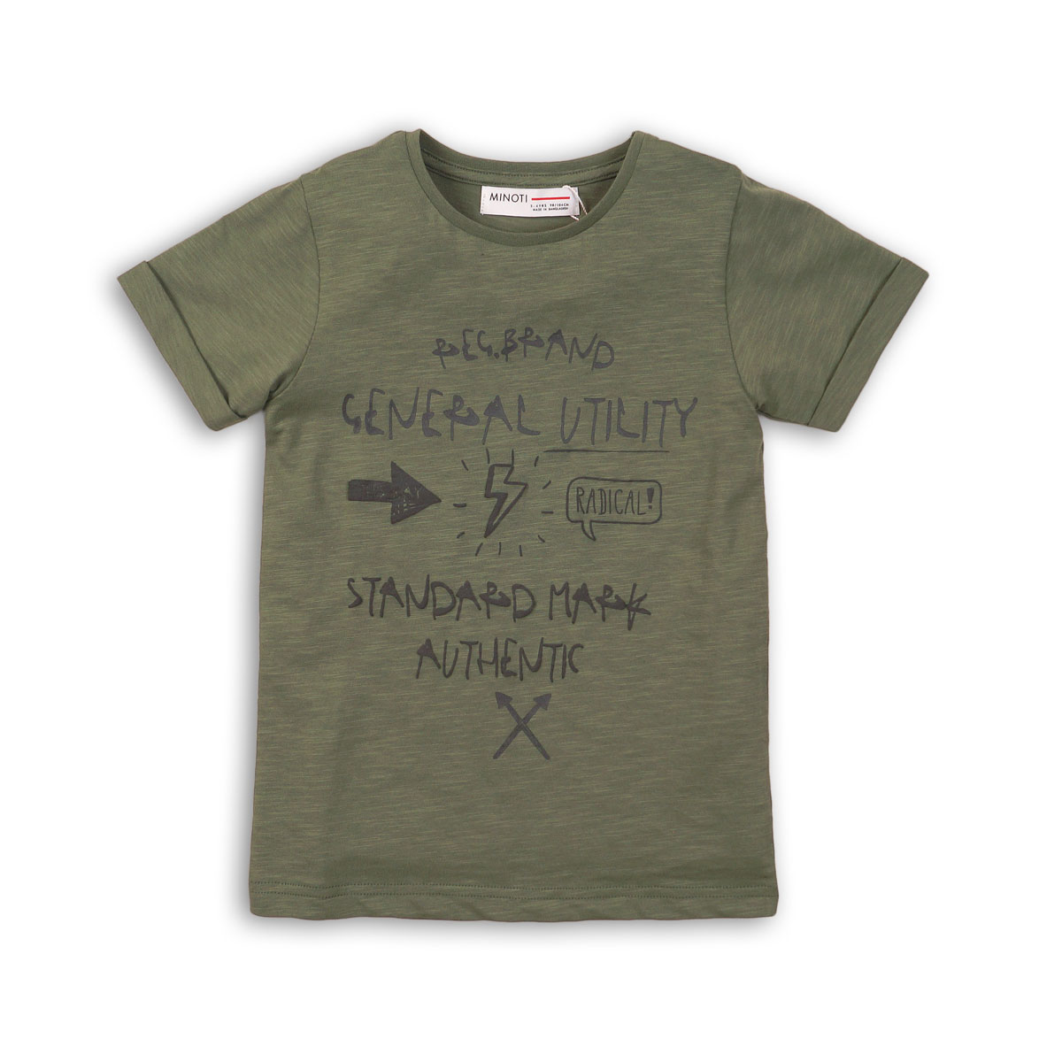 tricou cu imprimeu minoti army