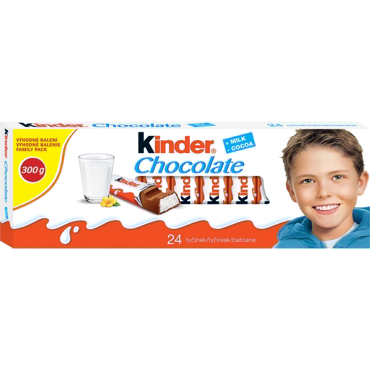Batoane de ciocolata kinder chocolate, 24 buc