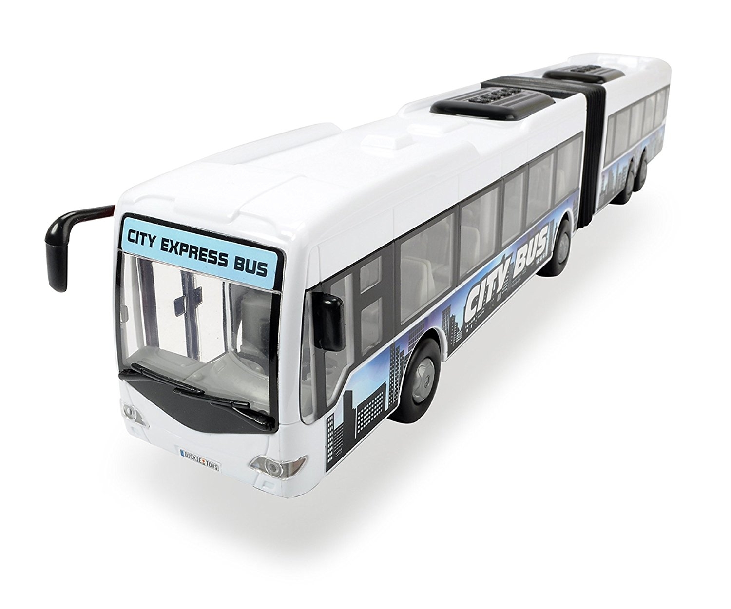 Autobuz Dickie Toys – City Express Bus, alb