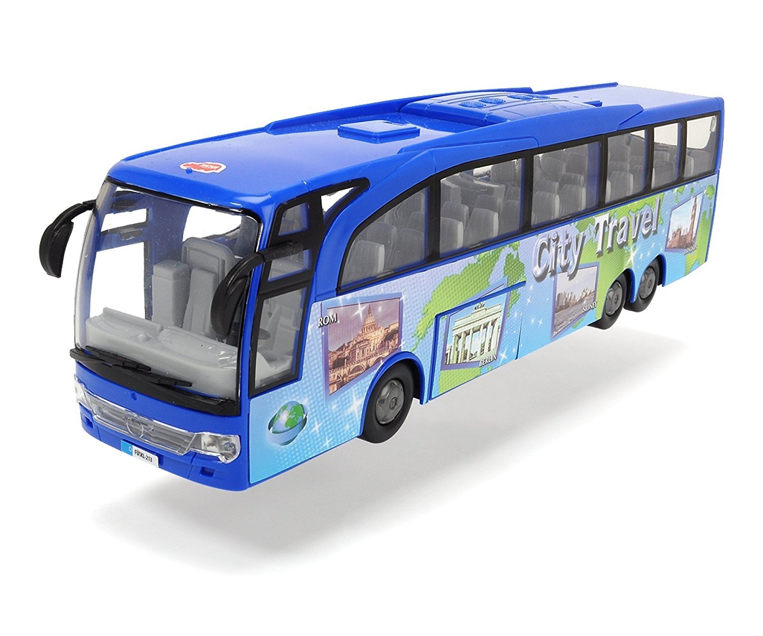 Autobuz Dickie Toys -Touring Bus, albastru