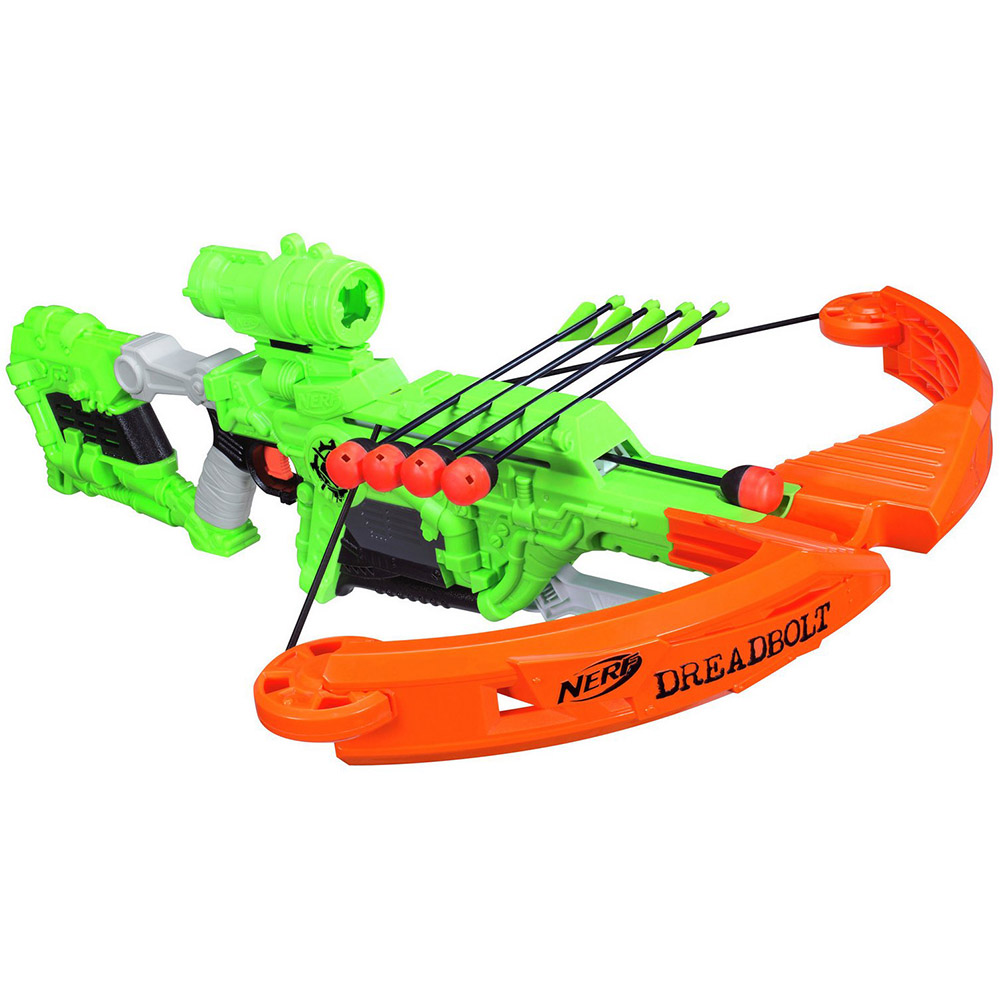 Arbaleta nerf blaster zombie - dread bolt