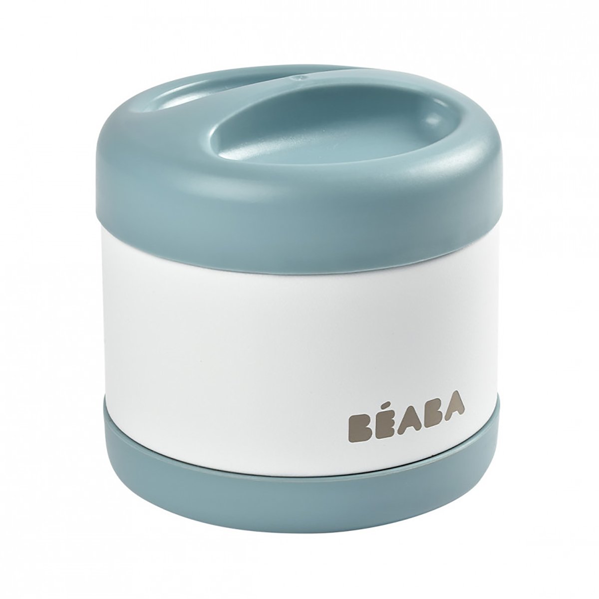 Termos alimente Beaba Thermo-Portion, 500 ml, White/Blue BEABA