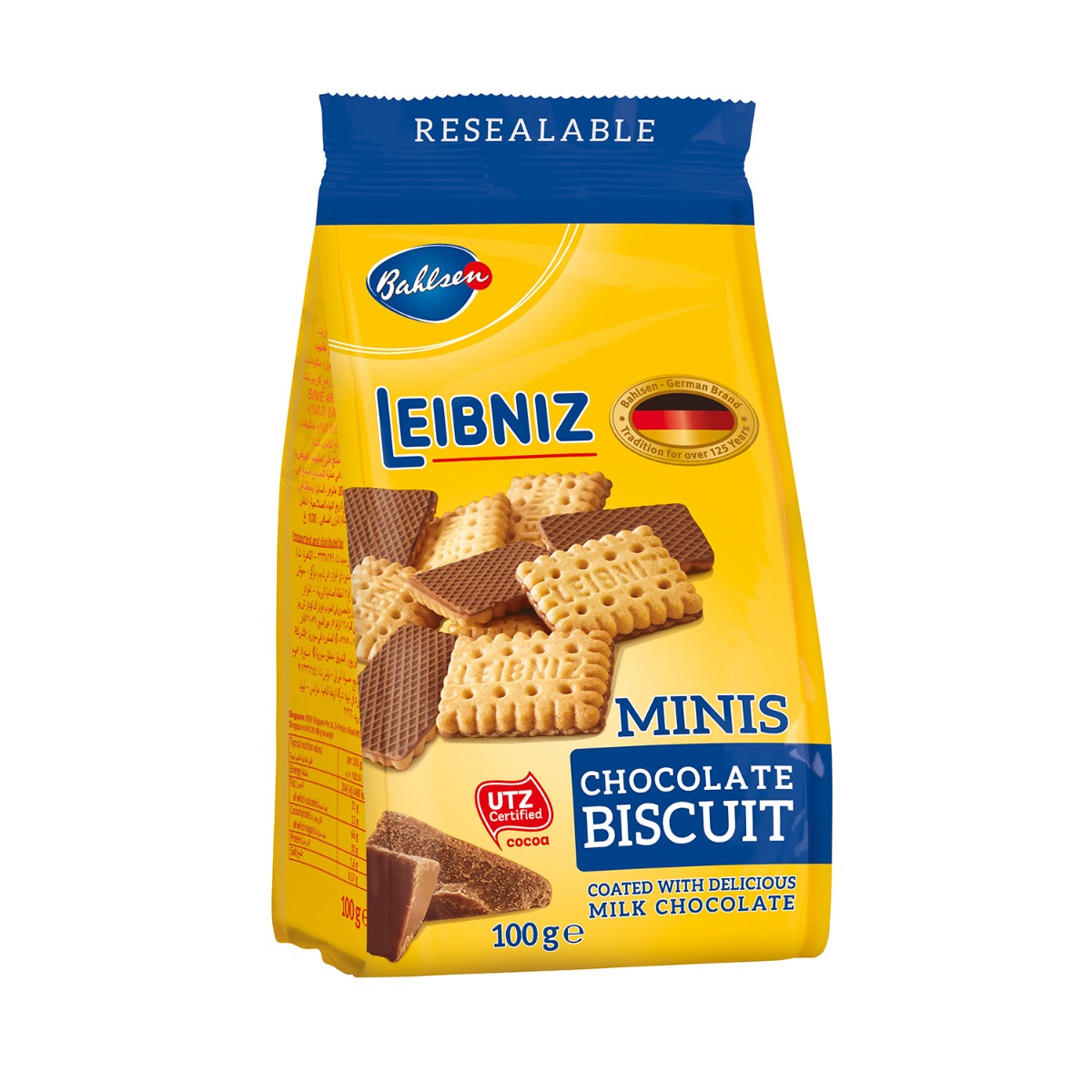 Biscuiti Leibniz Mini Choco, 100 g