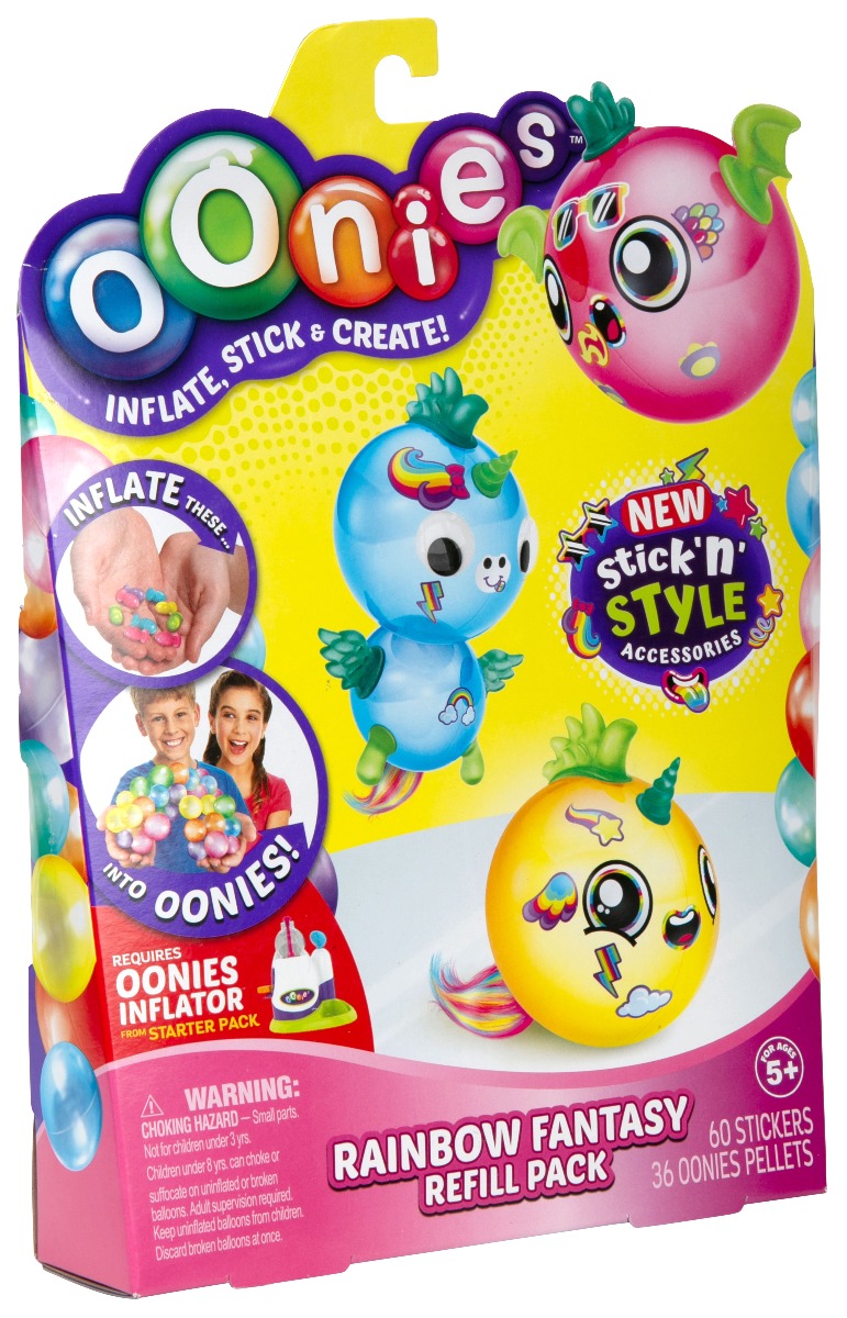 Baloane de umflat Oonies S3, Rainbow Fantasy