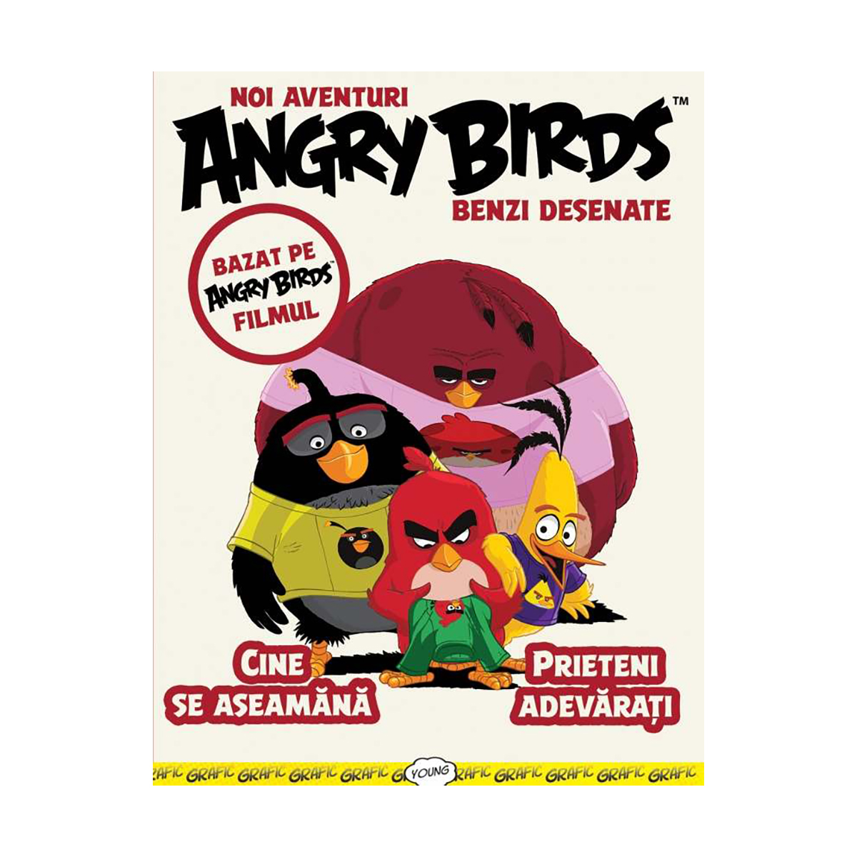 Carte Angry Birds, benzi desenate