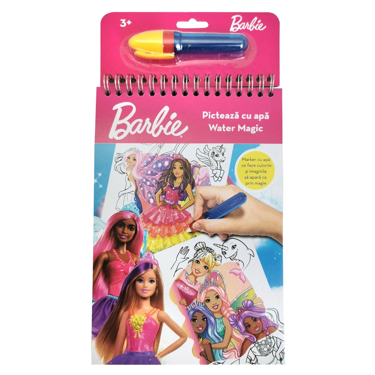 Set de pictura cu apa, Barbie