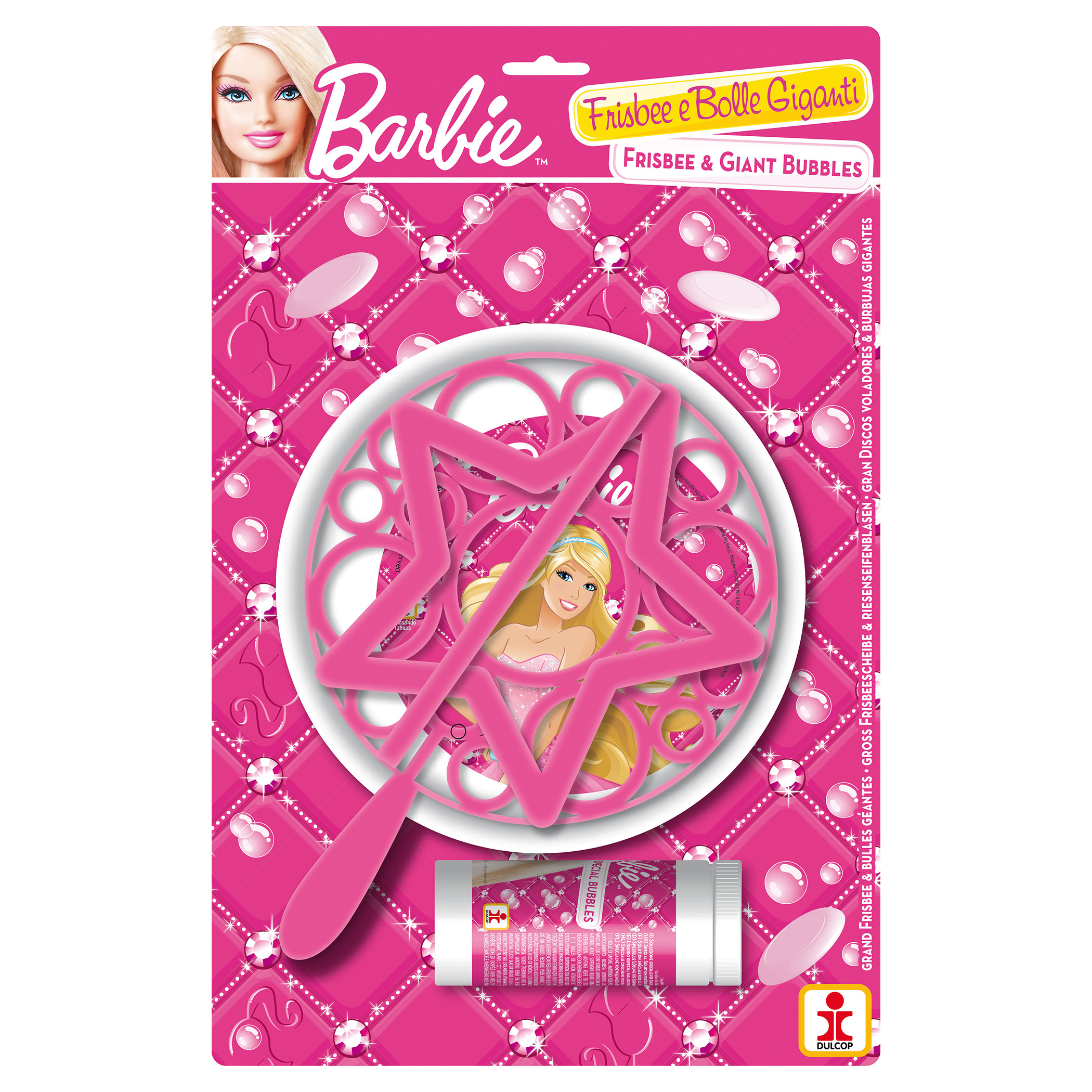 barbie - frisbee cu baloane de sapun
