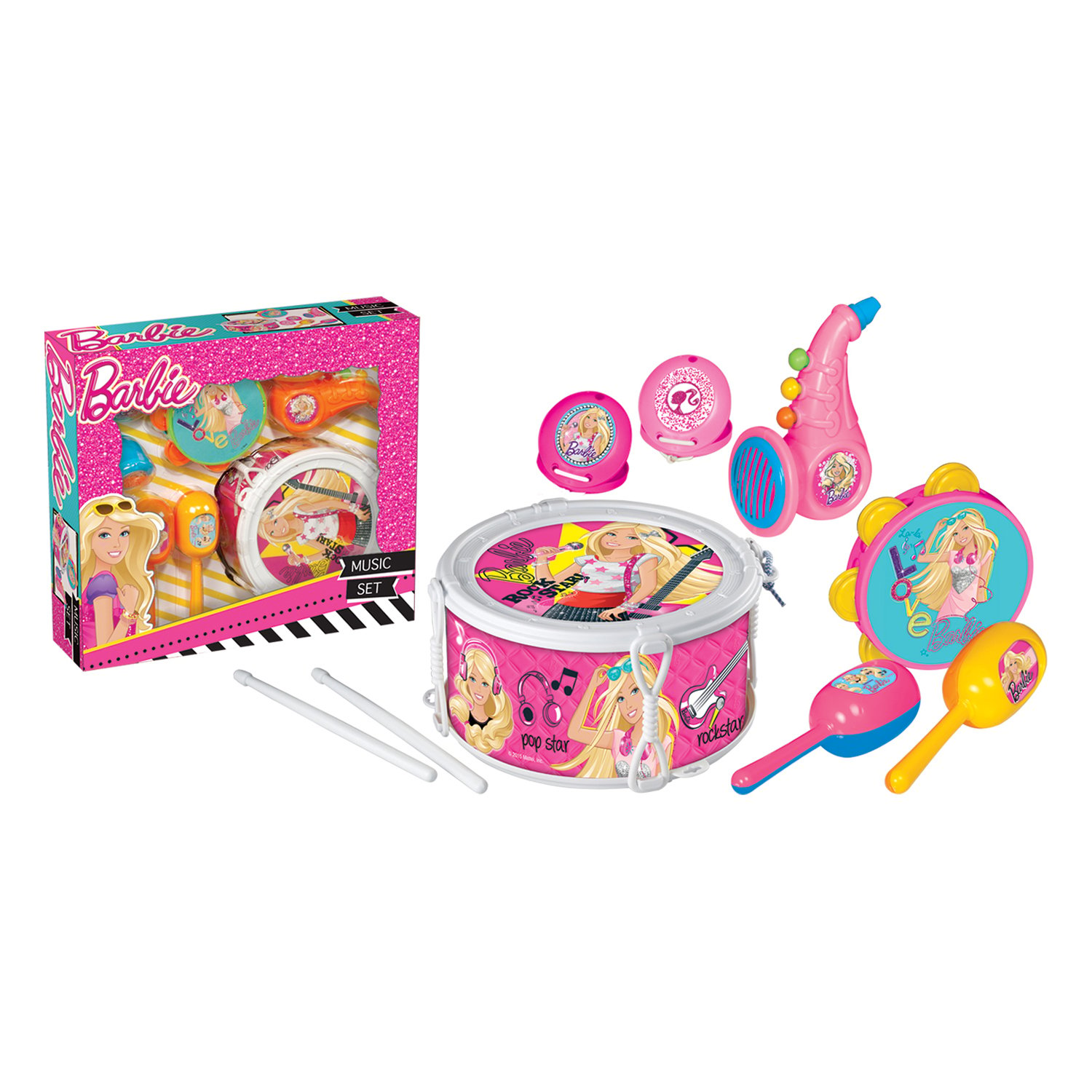 Barbie – Set de instrumente muzicale Barbie imagine 2022
