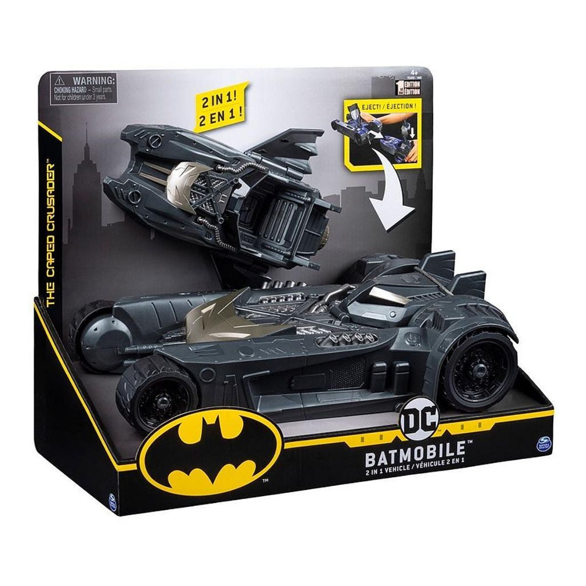 Masinuta 2 in 1 Batman, Bat-Tech Batmobile Batman