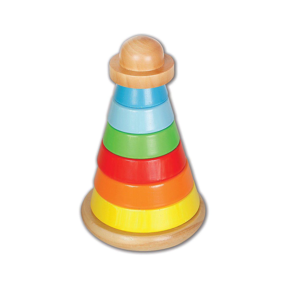 Jucarie bebelusi Turnulet cu forme colorate, Beeboo Beeboo