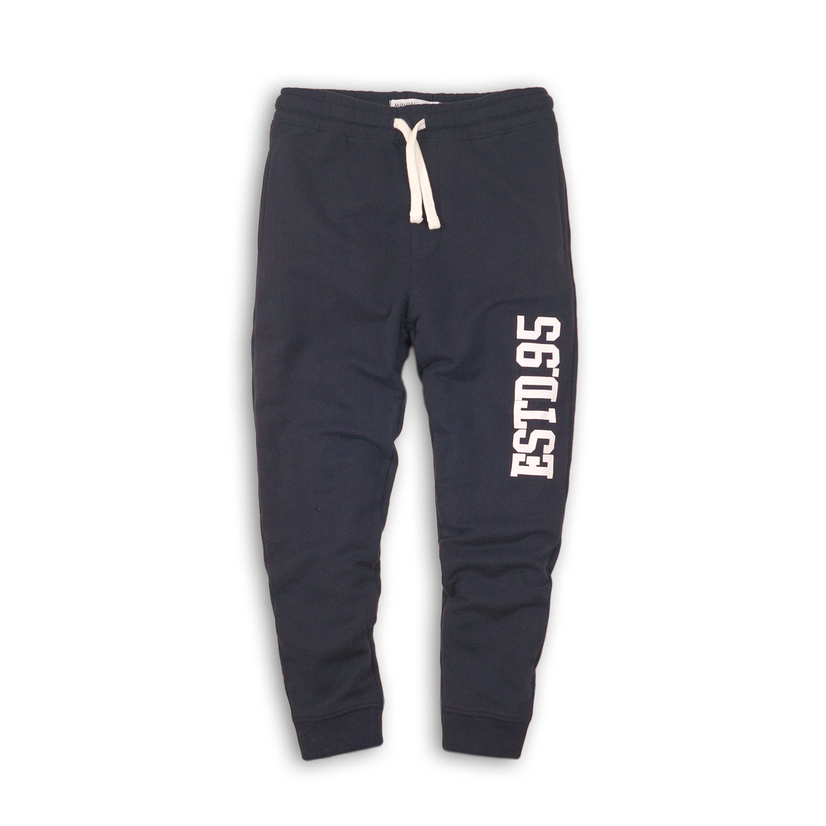 pantaloni trening cu imprimeu minoti bbs - negru