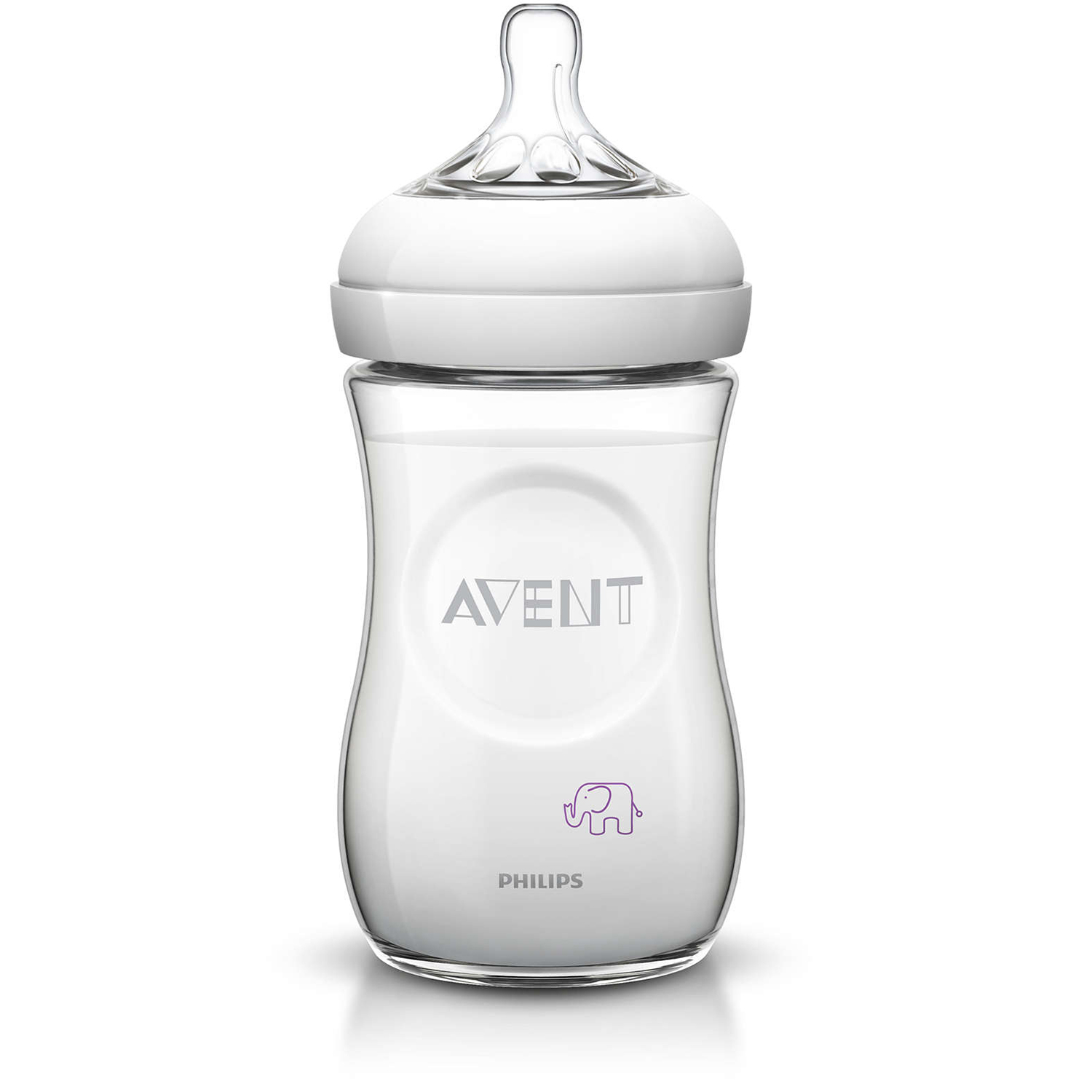 Biberon PP Philips Avent Natural SCF628, +1 luna, 260ml