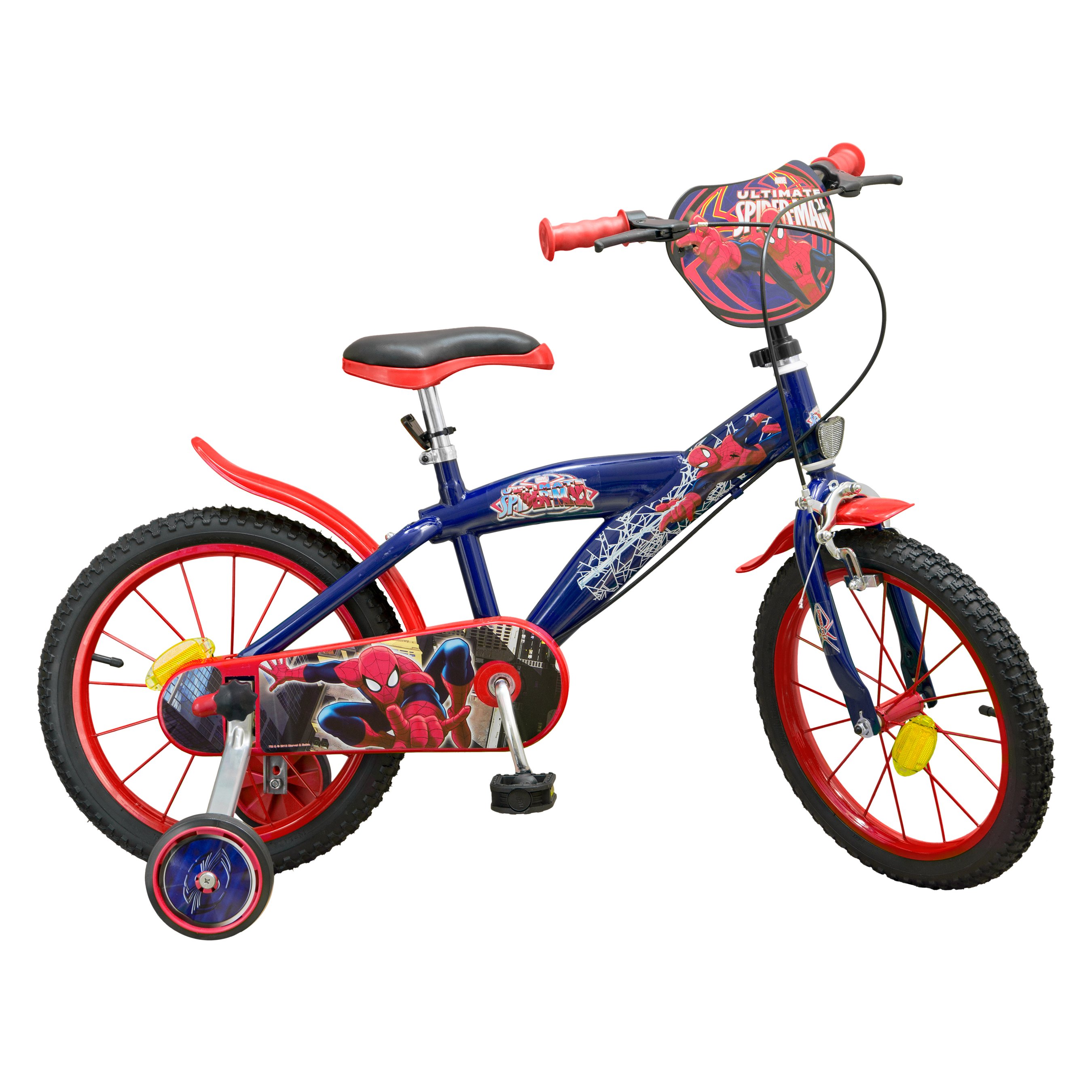 Bicicleta copii spiderman 16 inch