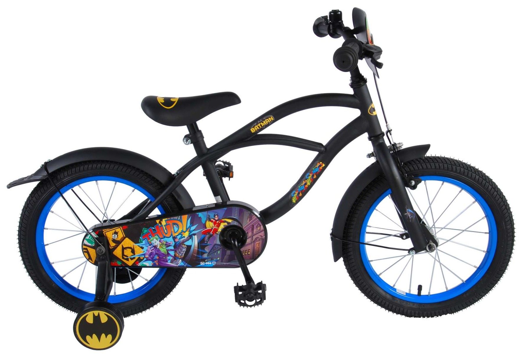 Bicicleta EandL Cycles Batman, 16 Inch