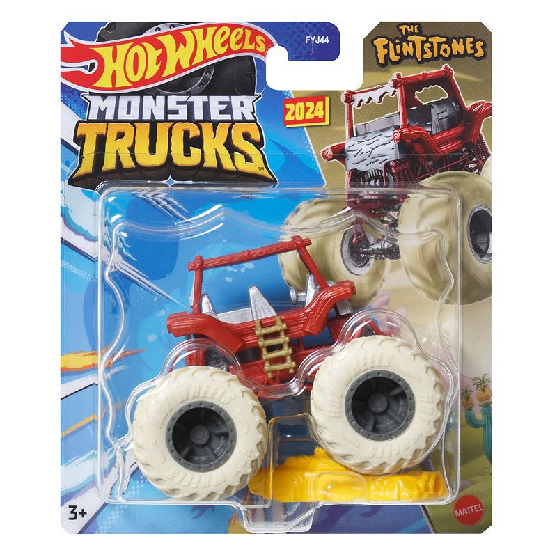 Masinuta Hot Wheels Monster Truck, Flintstones, HTM29