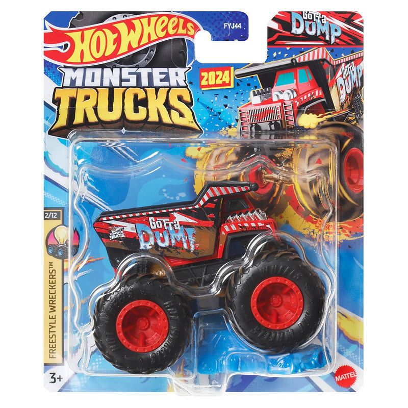 Masinuta Hot Wheels Monster Truck, Gotta Dump, HTM66