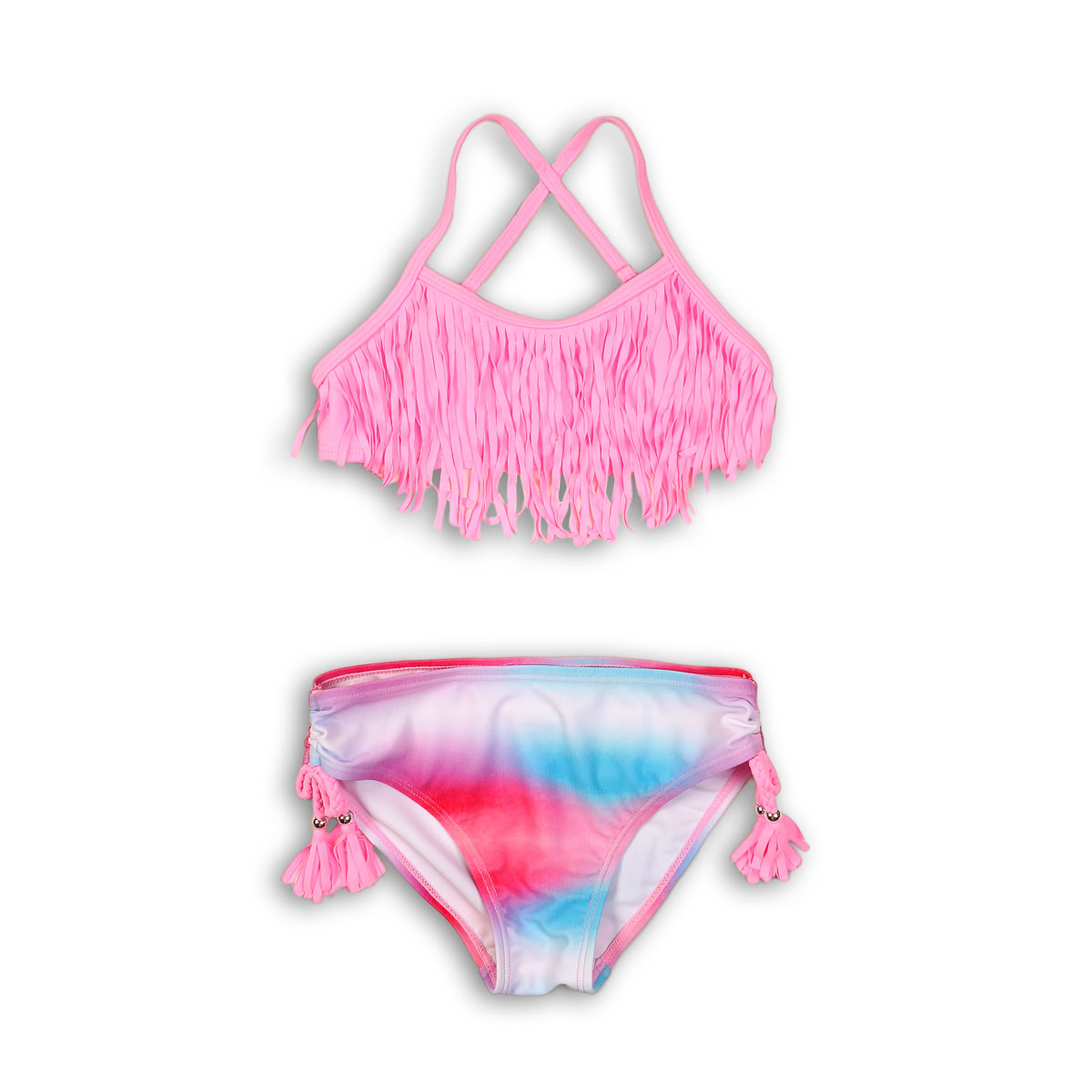 costum de baie in doua piese minoti bikini, roz