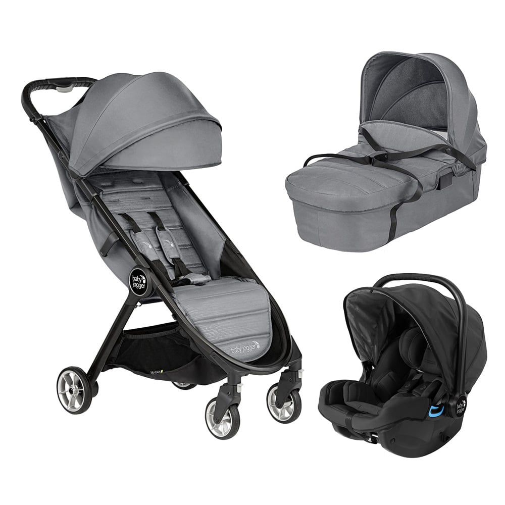 Carucior Baby Jogger City Tour 2 Slate, Sistem 3 In 1 Baby