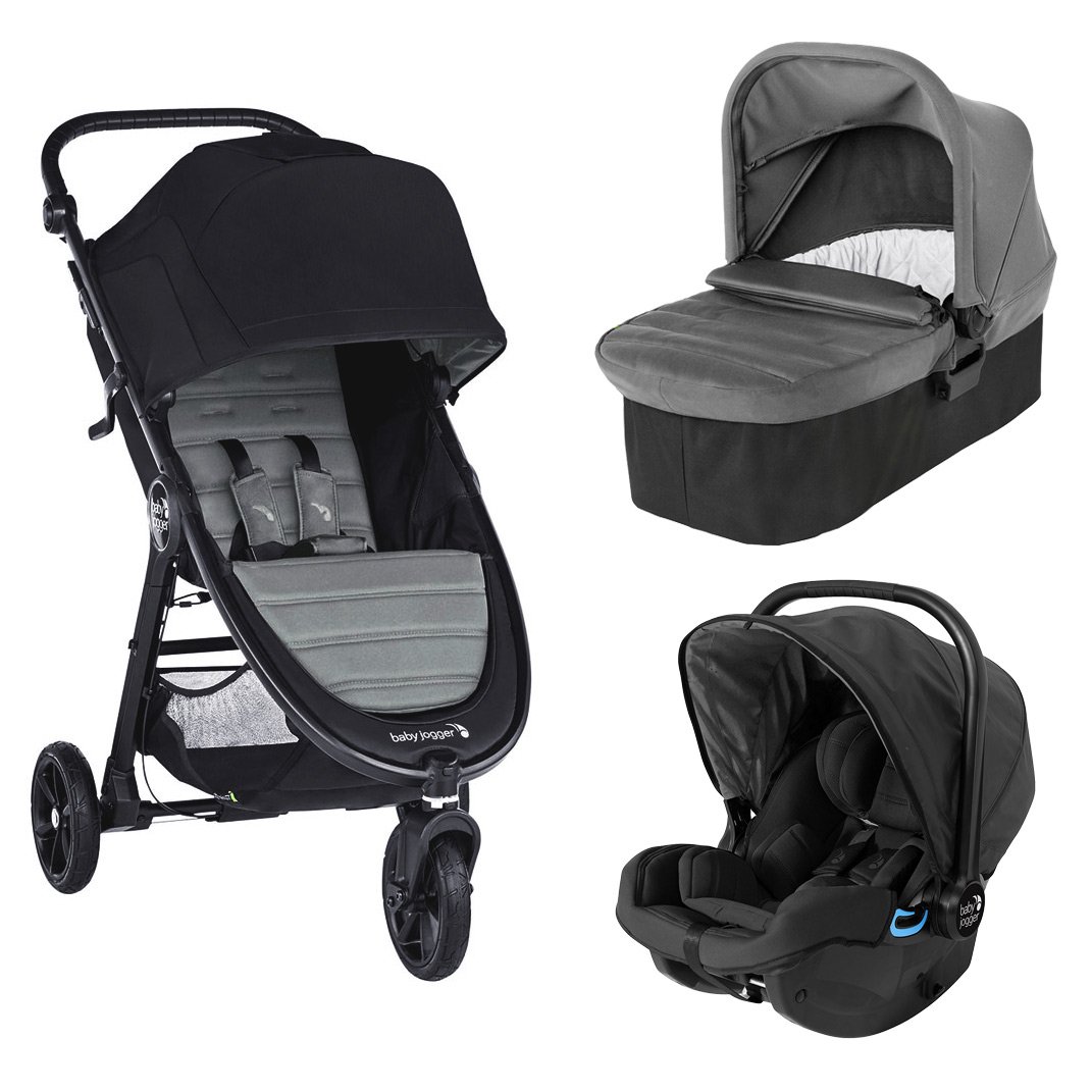 Carucior Baby Jogger City Mini Gt 2 Slate, Sistem 3 In 1