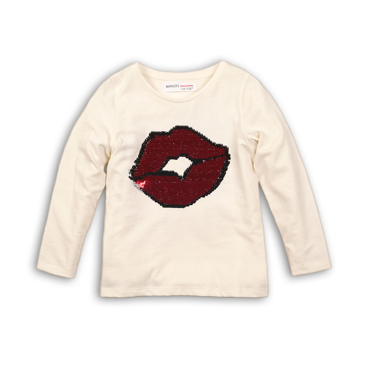 bluza maneca lunga cu paiete minoti redsox m318h019