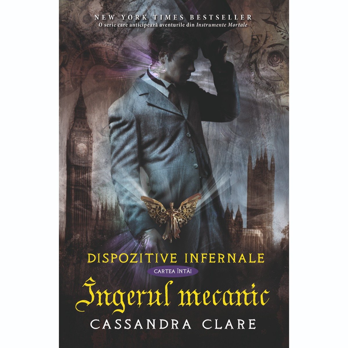 Carte editura corint, dispozitive infernale vol. 1 ingerul mecanic 2016, cassandra clare