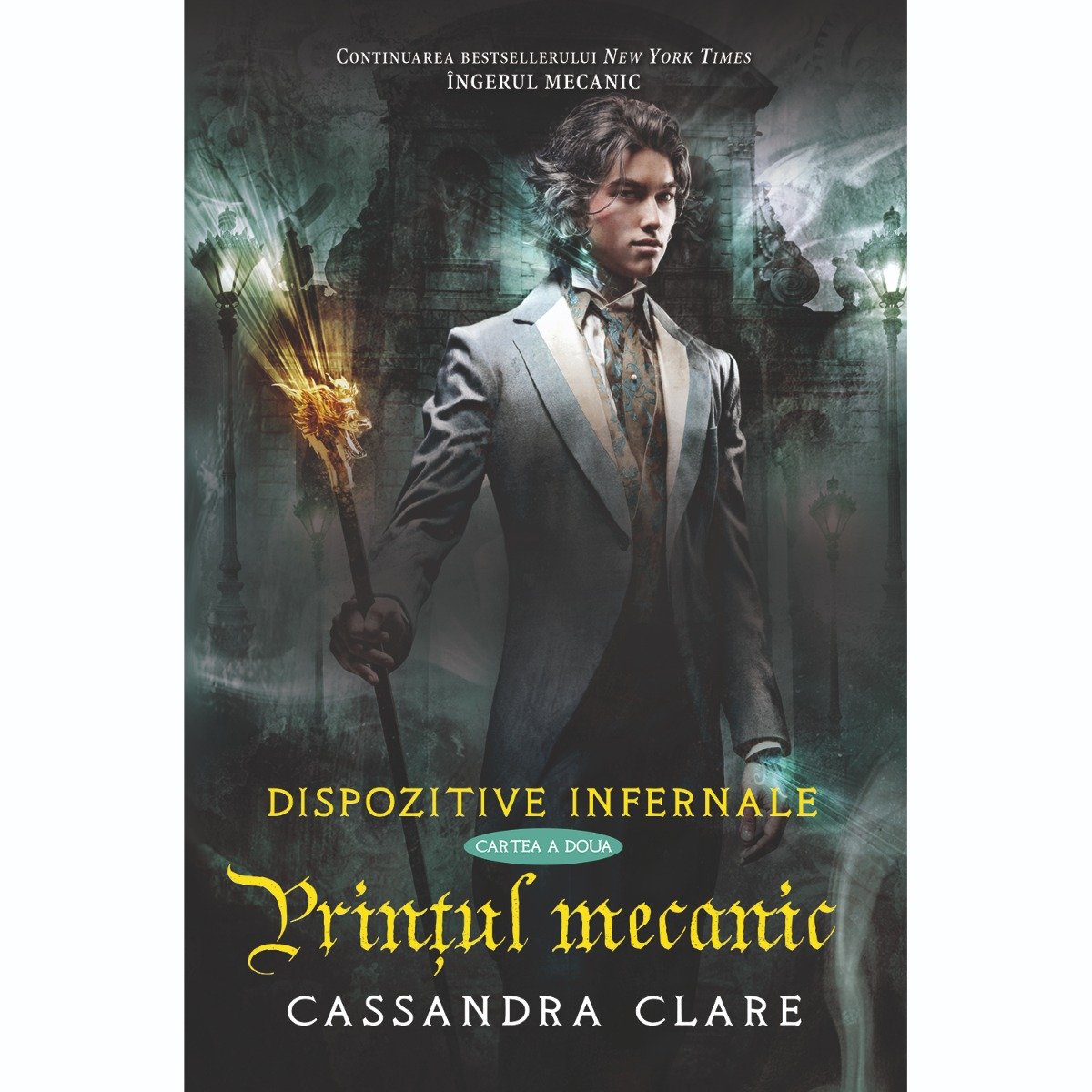 Carte editura corint, dispozitive infernale vol. 2 printul mecanic 2016, cassandra clare