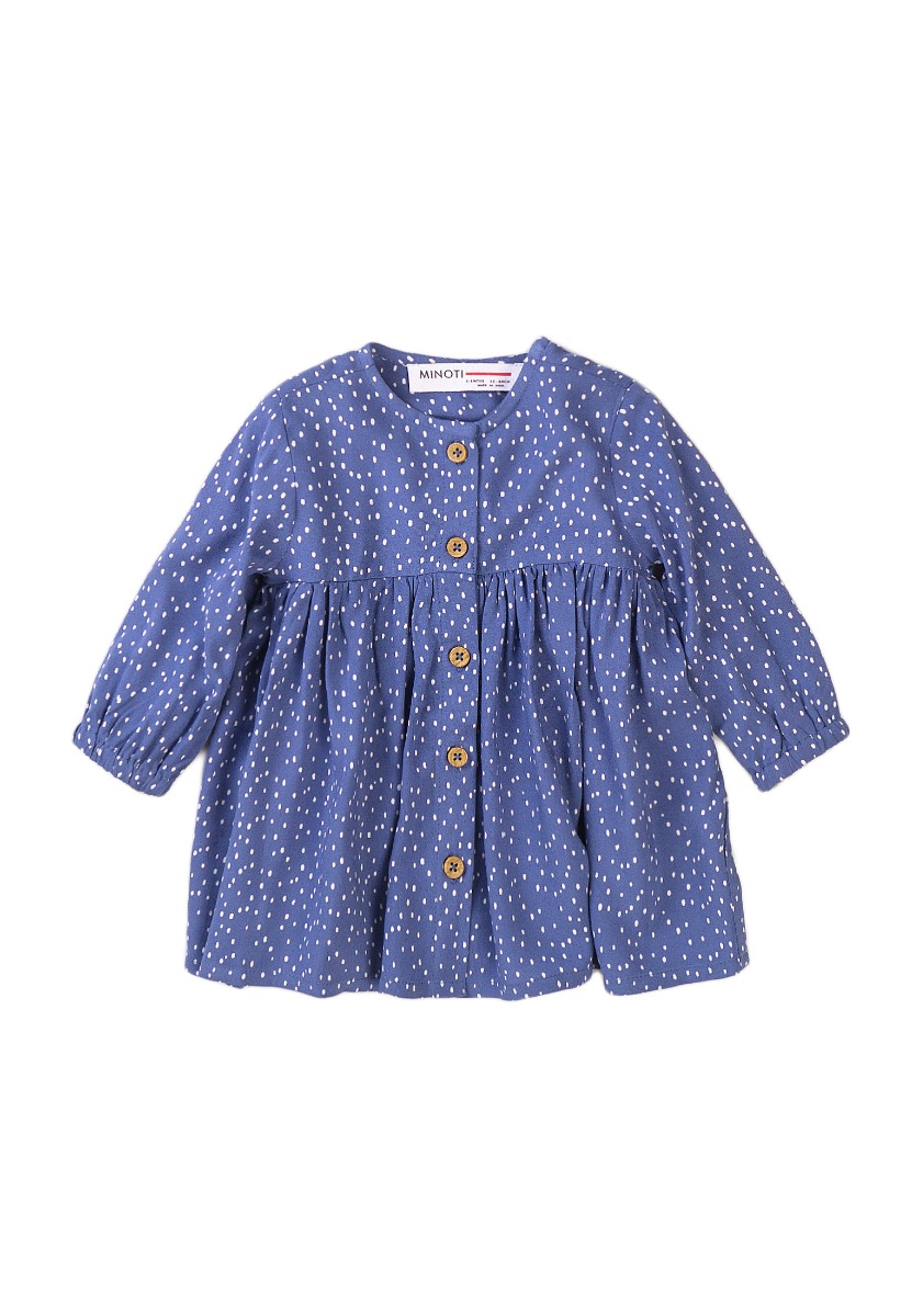 Rochie cu maneca lunga Minoti, Bonjour, Dots
