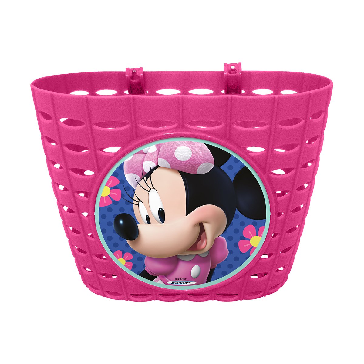 Cos pentru bicicleta disney minnie mouse, roz