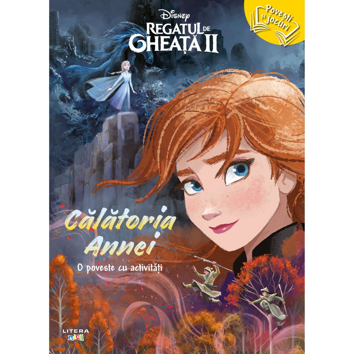 Disney, Regatul de Gheata II. Calatoria Annei, o poveste cu activitati Carti pentru copii imagine 2022