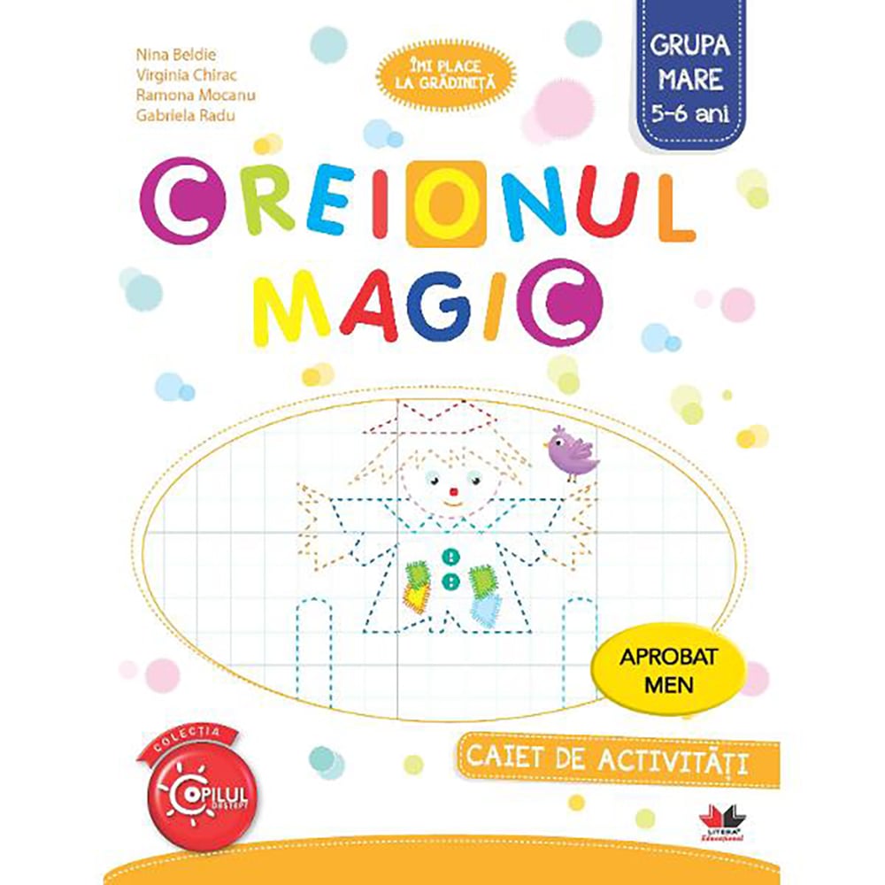 Creionul magic. Caiet de activitati. grupa mare 5-6 ani Carti pentru copii imagine 2022