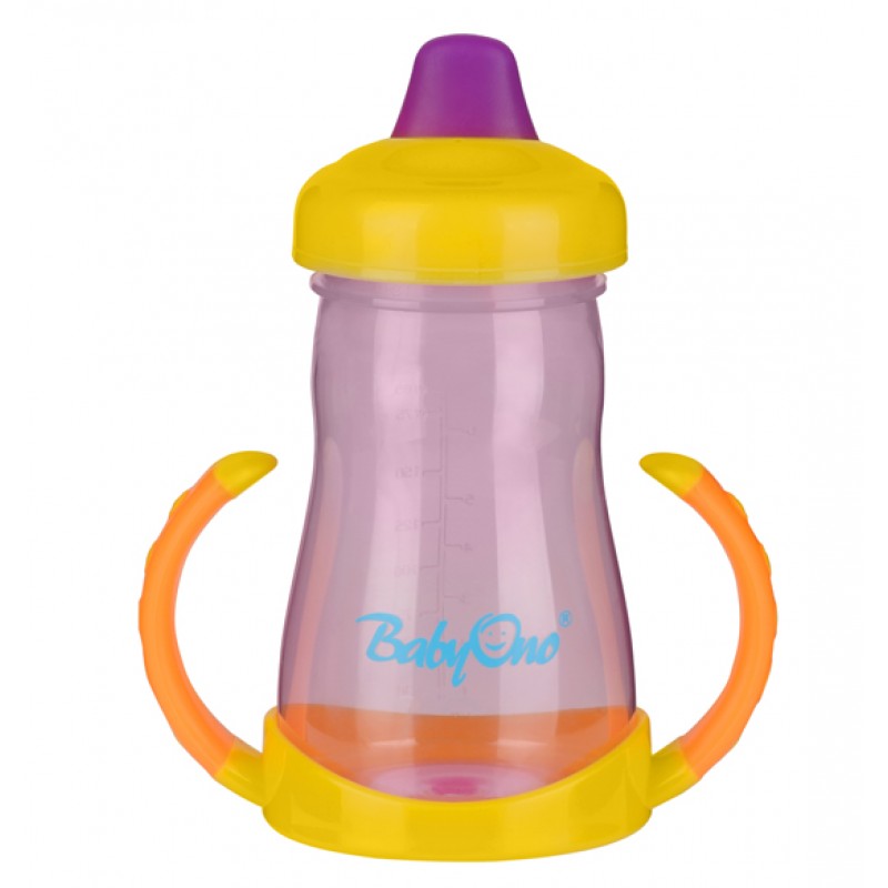 cana bebe babyono, 220ml, galben