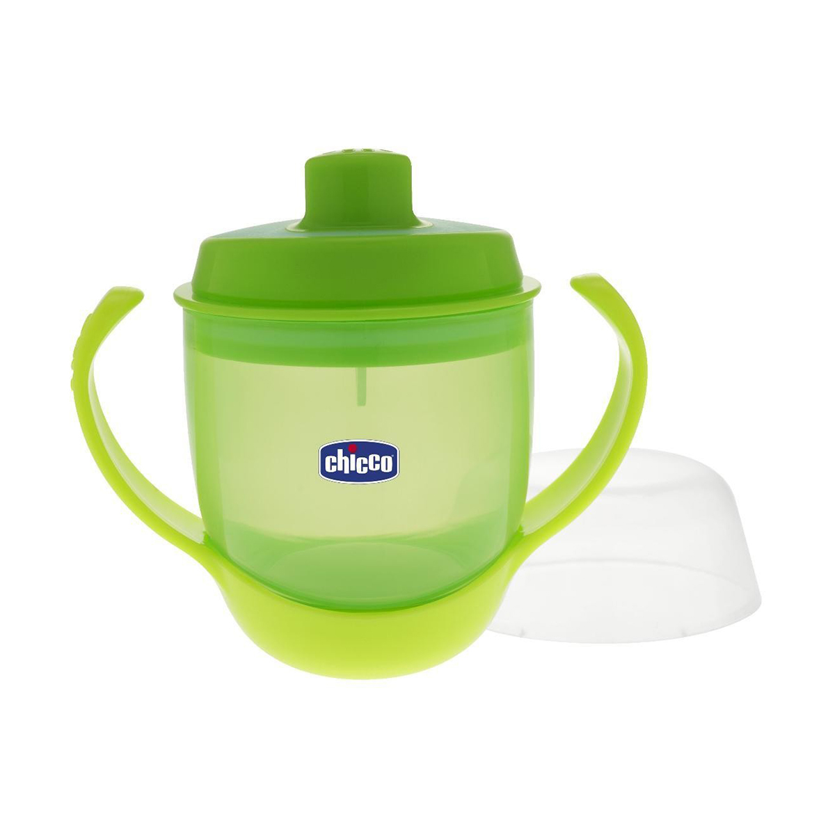 cana bebe chicco tazza pappa, 180ml, verde