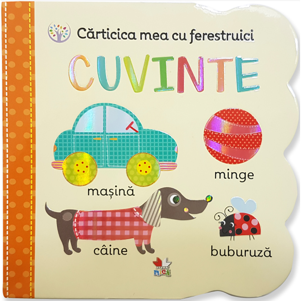 Carte editura litera, carticica mea cu ferestruici. cuvinte