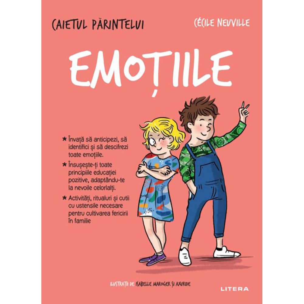 Carte editura litera, caietul parintelui, cecile neuville
