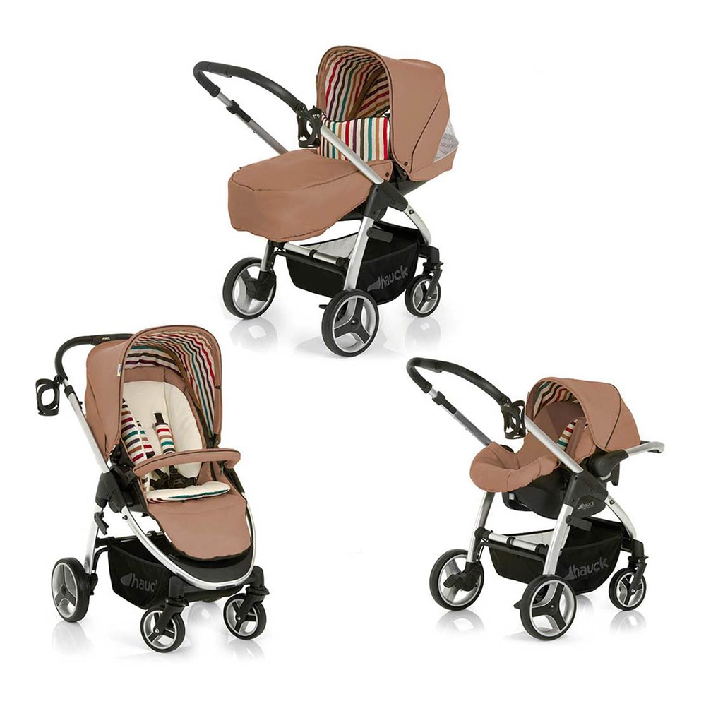 carucior copii 2 in 1 hauck lacrosse shop'n drive toast - bej