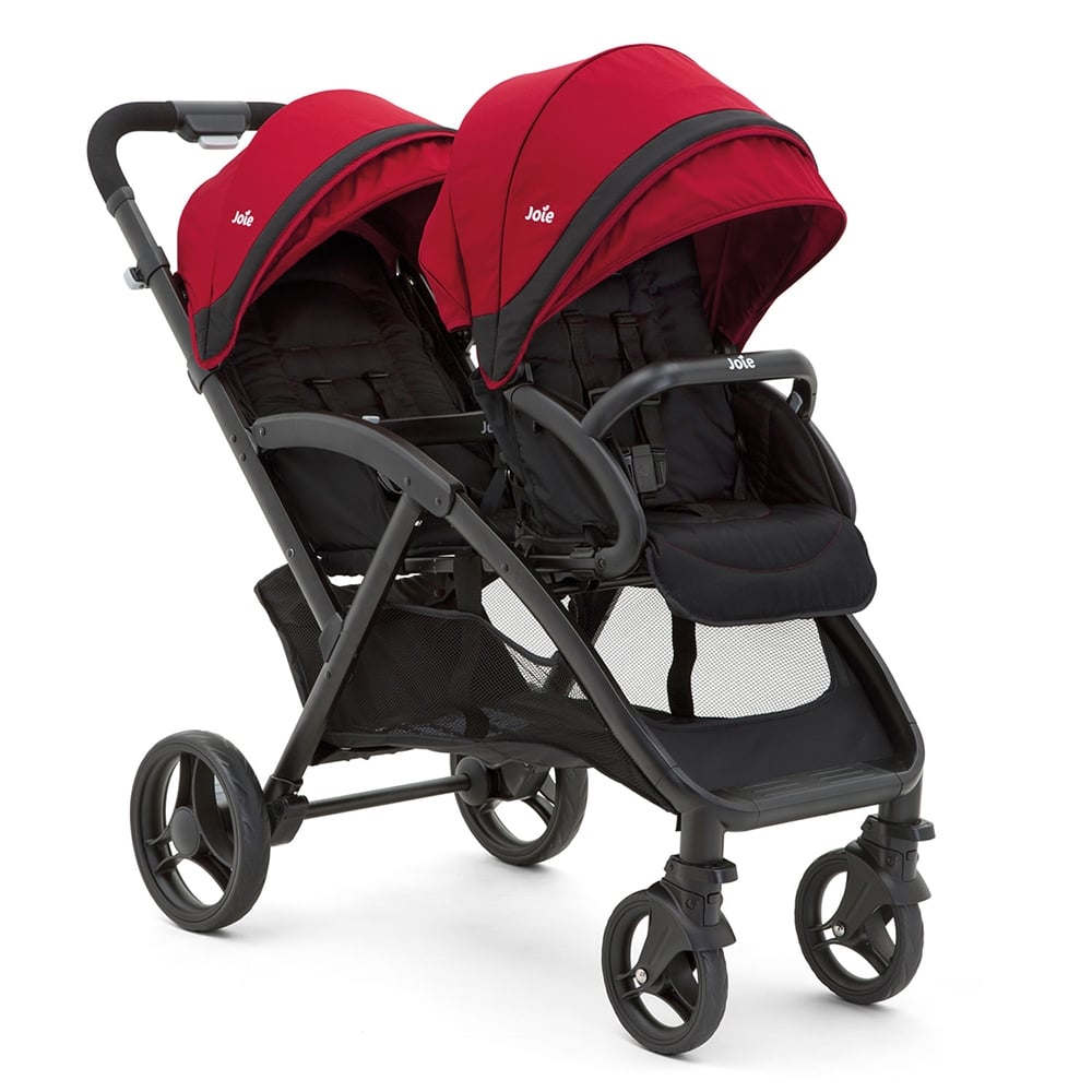 carucior gemeni joie evalite duo - cherry