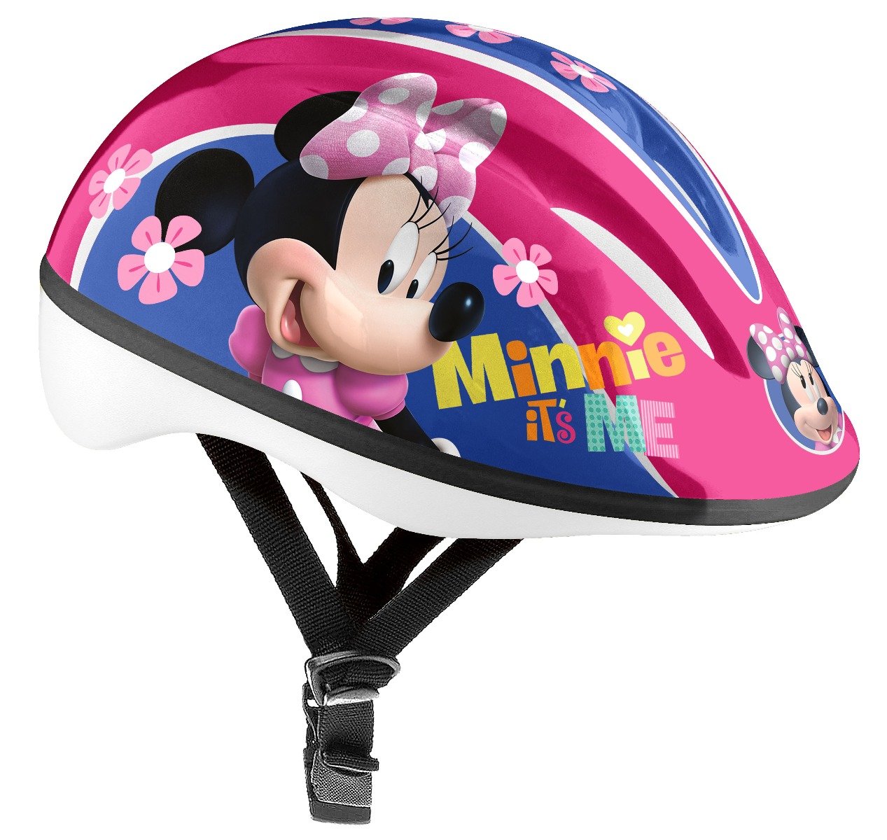 Casca de protectie disney minnie, 54- 56 cm, roz