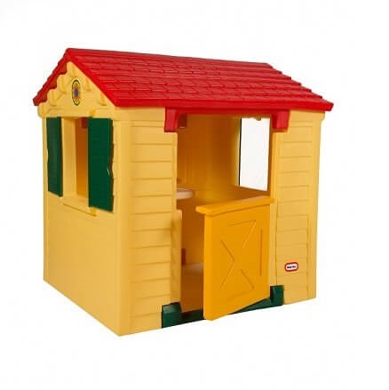 casuta copii little tikes prima mea casuta, galben
