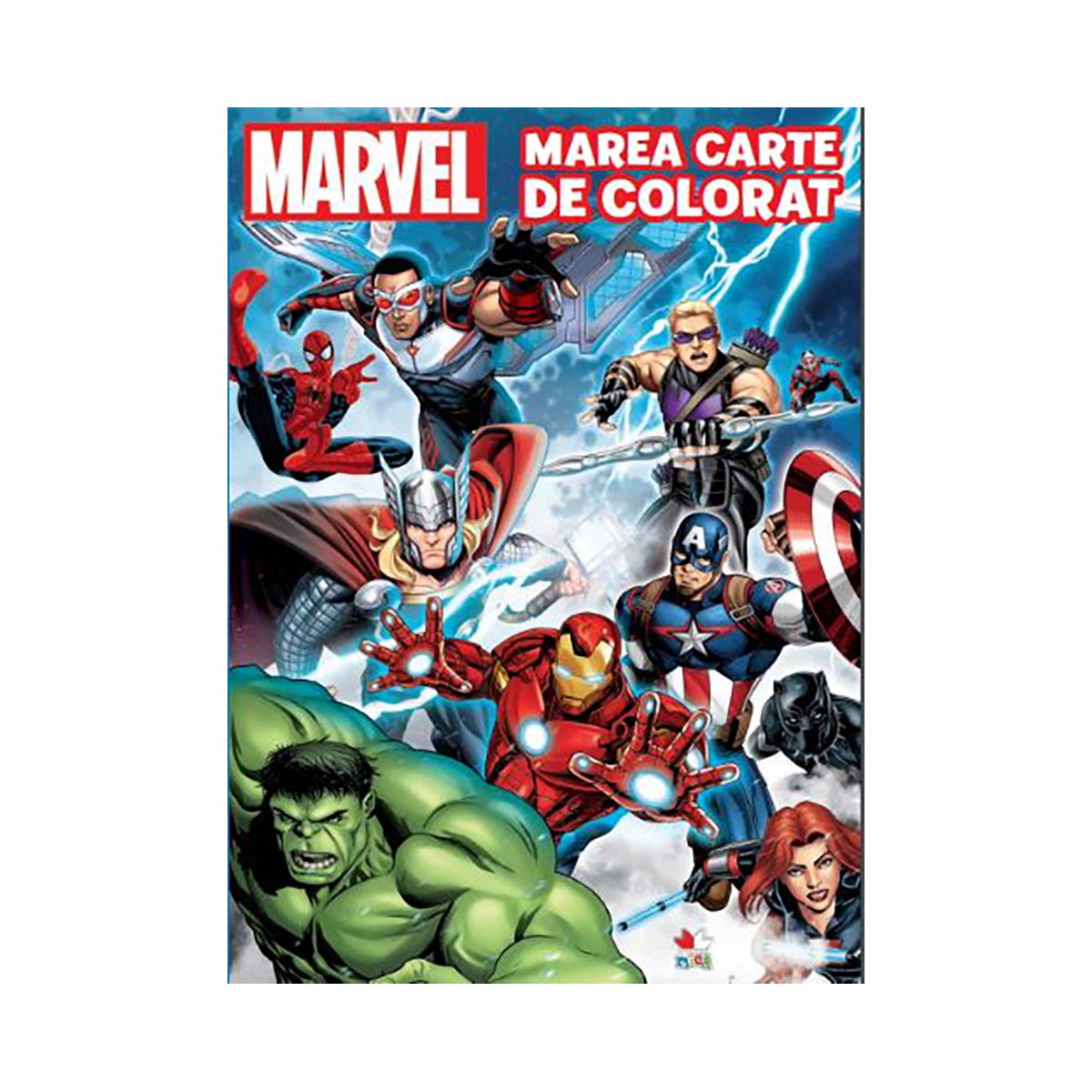 Marea carte de colorat, Marvel