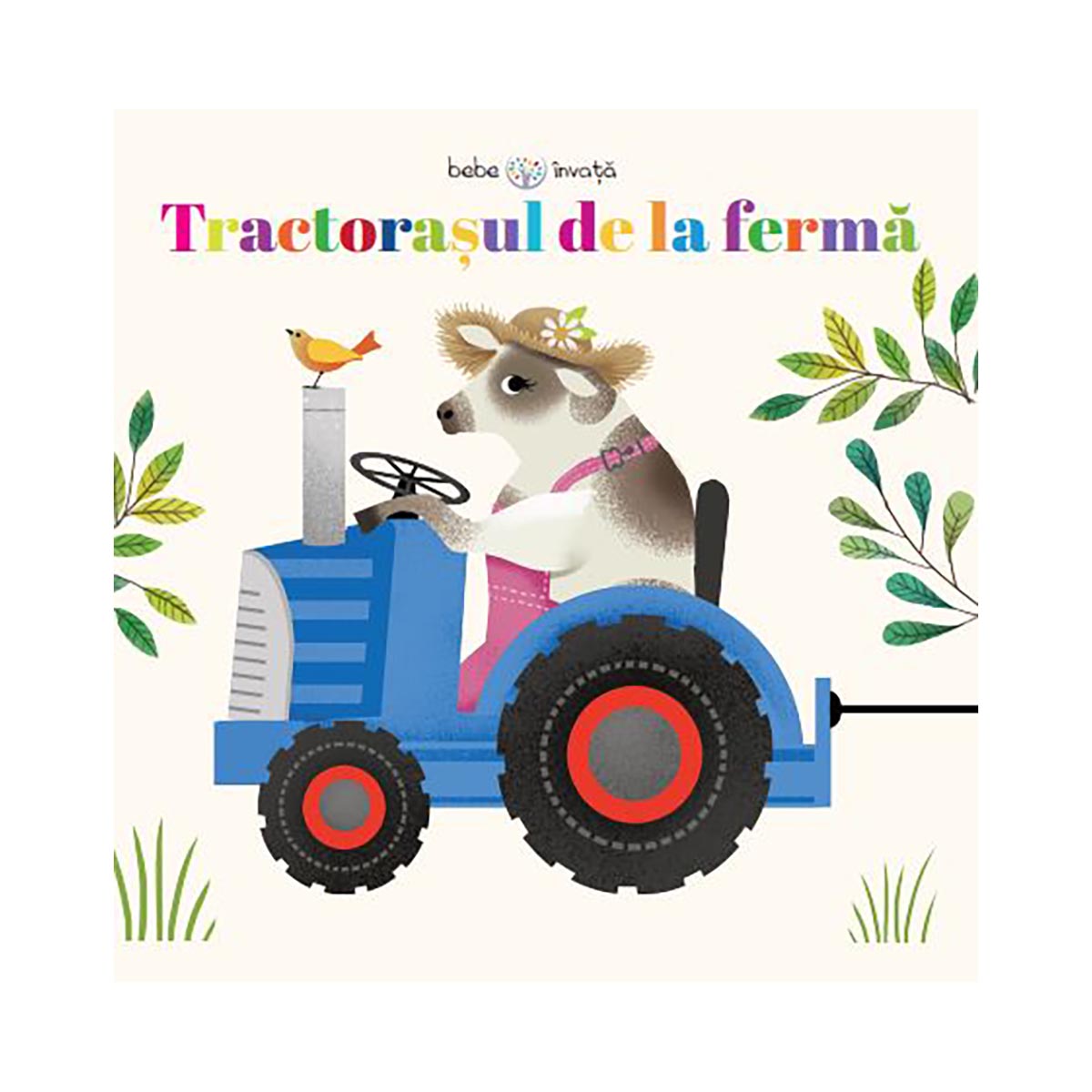Carte cu puzzle editura litera, tractorasul de la ferma