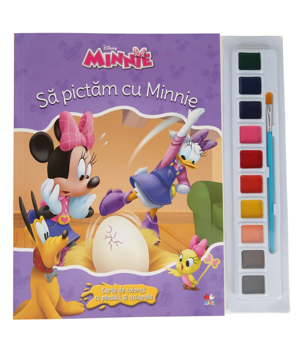 Carticica de colorat Minnie, Disney