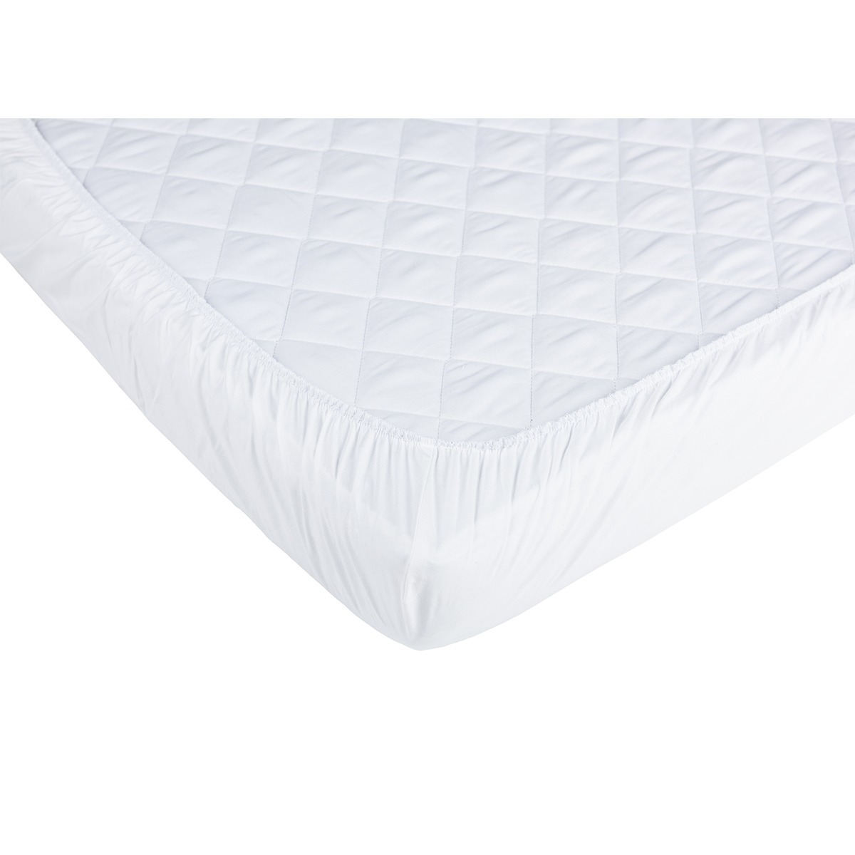 Cearsaf cu elastic babyneeds, 140 x 70 cm, alb