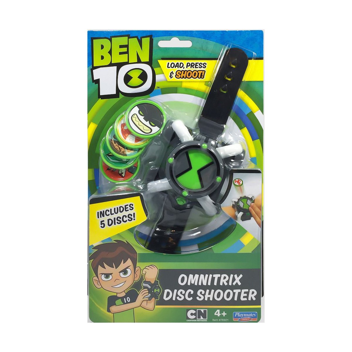 Ceas omnitrix cu lansator de discuri ben 10