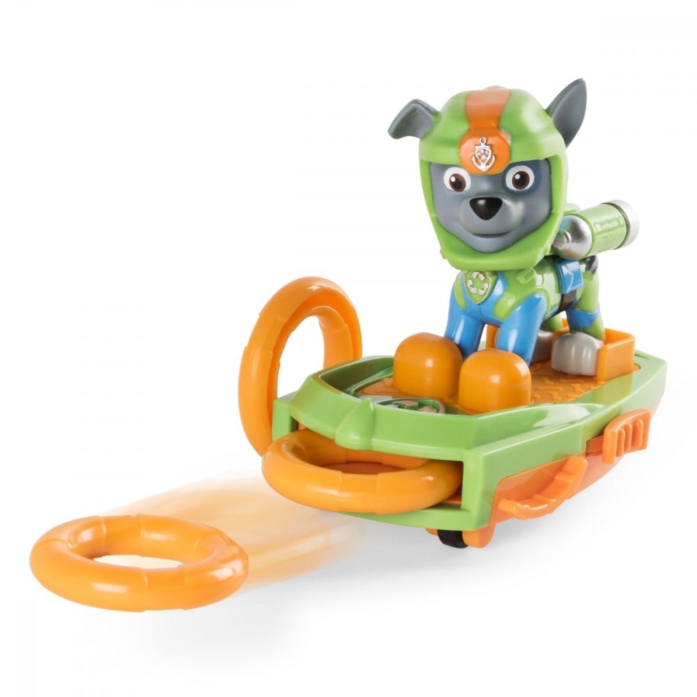 Paw Patrol - Figurina Sea Patrol Rocky Surfboard