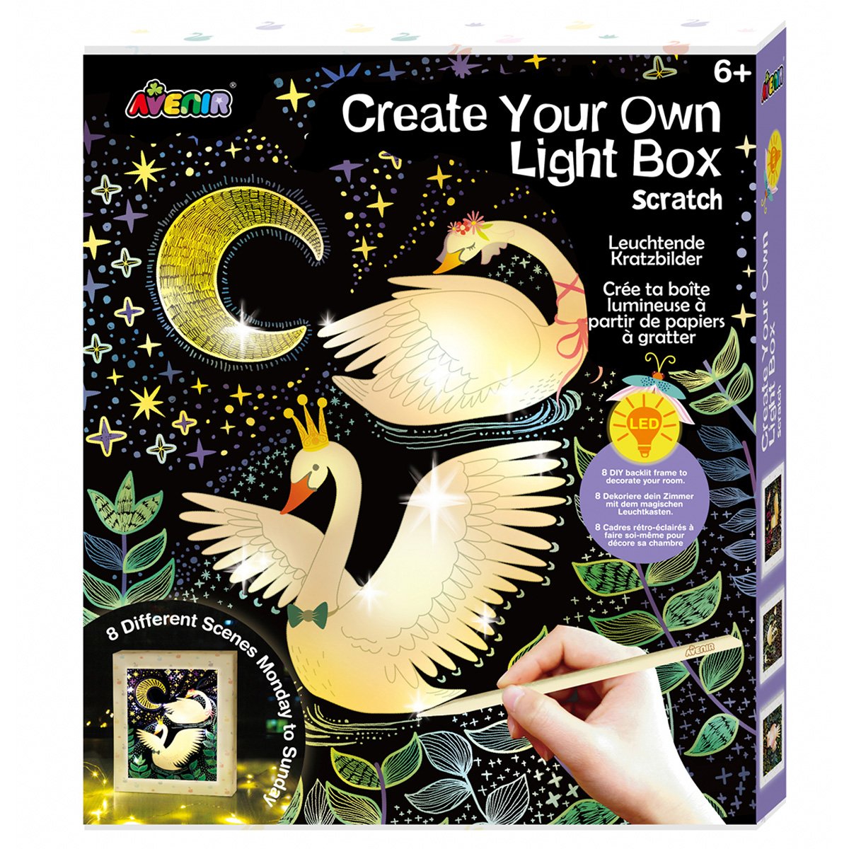 Kit de razuit, Avenir, Lumina de veghe pentru camera Jocuri creative 2023-09-25 3