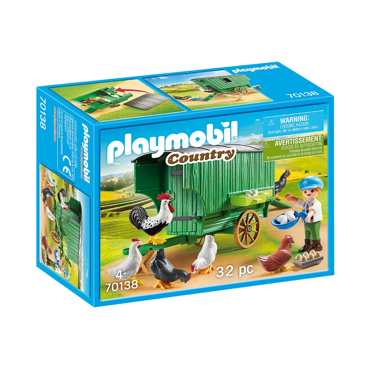 Set Playmobil Country Farm Fun - Cotet cu